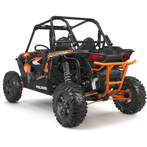 Polaris Rear Low Profile Bumper - Spectra Orange Item # 2881589-446